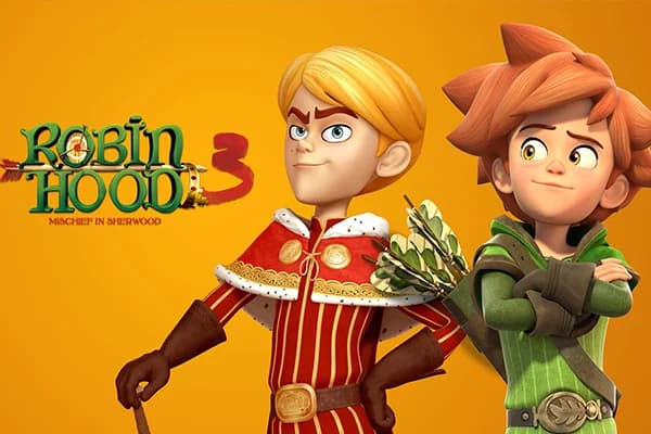 Robin Hood: Mischief in Sherwood season 3 key art