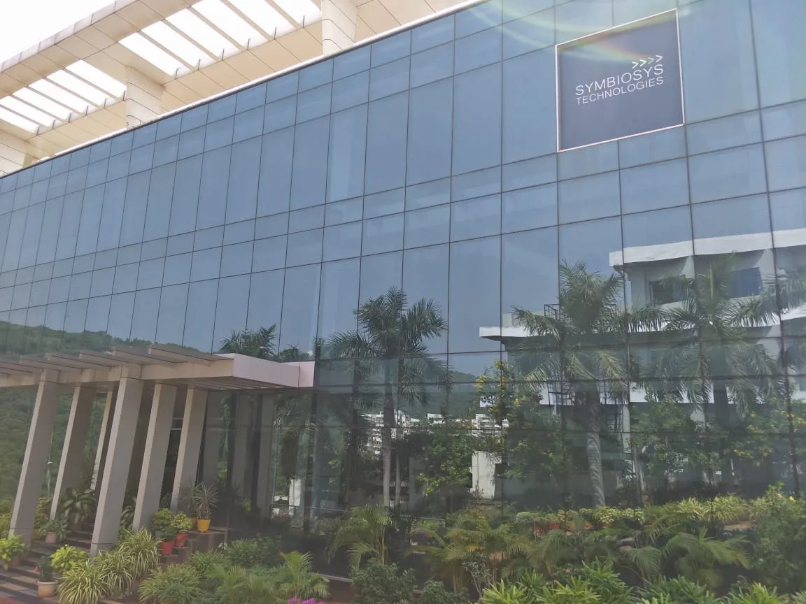 The Symbiosys Technologies building in the IT Park at Rushikonda, Visakhapatnam